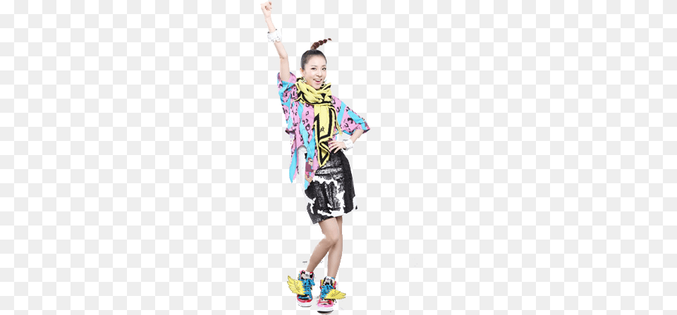 Dara Park Of 2ne1 Is A Big Influence To Pinoy Kpop Sandara Park, Shoe, Footwear, Clothing, Costume Free Transparent Png