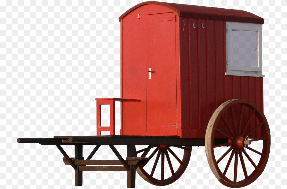 Dare Beach Dare Red Wooden Wheels Spokes Hub Wagon, Machine, Wheel, Transportation, Vehicle Free Transparent Png