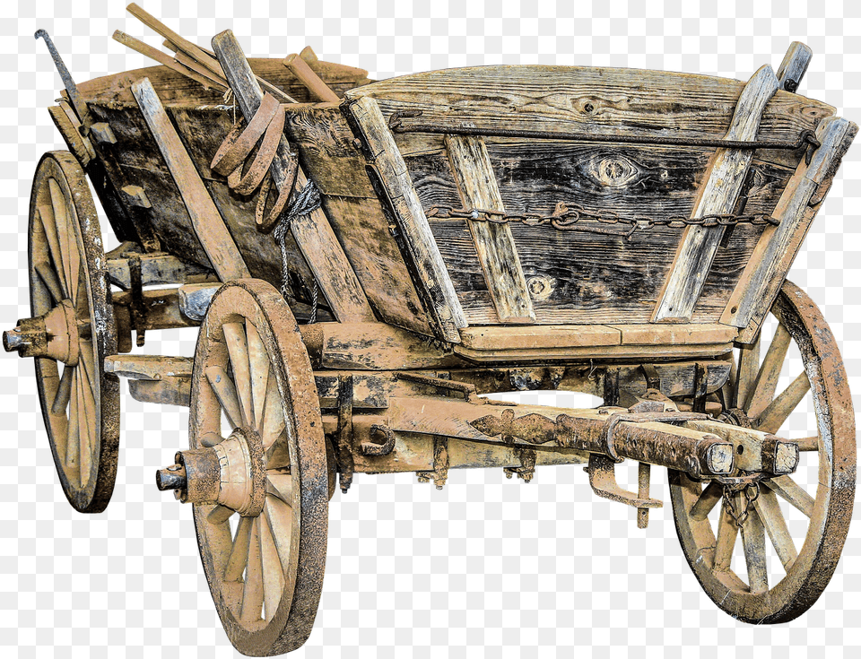 Dare Horse Drawn Carriage Wooden Wheels Picture Carriage Wooden Wheels, Machine, Transportation, Vehicle, Wagon Png