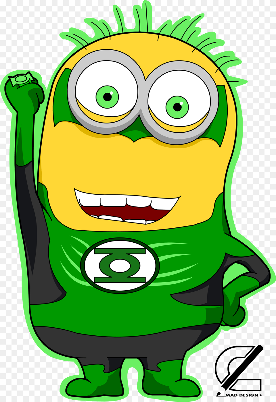 Daredevil Clipart Minion Minion Green Lantern, Baby, Person Free Png Download