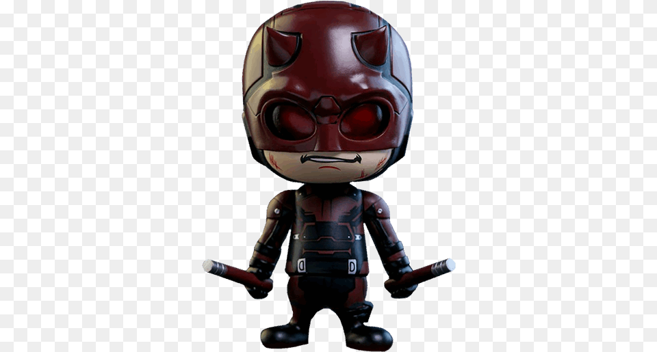 Daredevil Cosbaby Vinyl Hot Toys Figure Figurine, Robot, Electrical Device, Microphone, Person Free Png