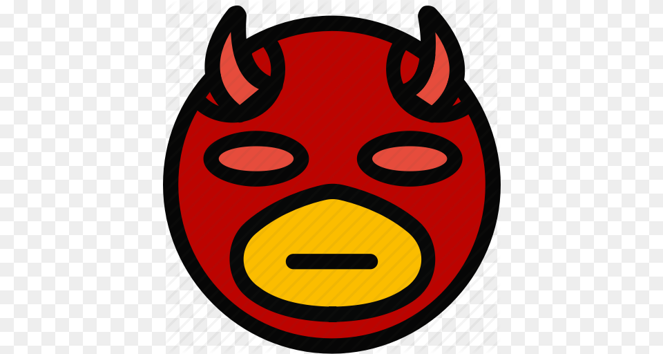 Daredevil Emoji Emoticon Face Icon, Mask Free Png