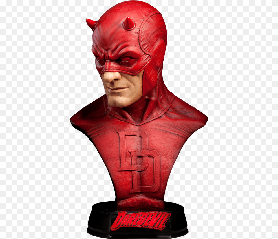 Daredevil Life Size Bust Marvell Daredevil Life Size Bust, Adult, Female, Person, Woman Png Image