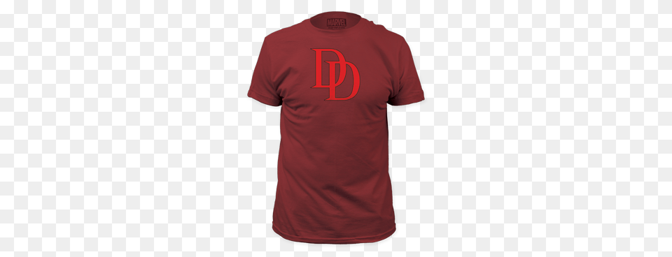 Daredevil Logo Fitted Jersey Tee, Clothing, Shirt, T-shirt Free Transparent Png