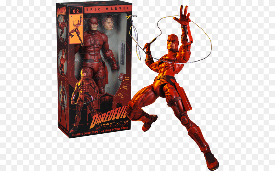 Daredevil Neca 1, Adult, Male, Man, Person Free Png