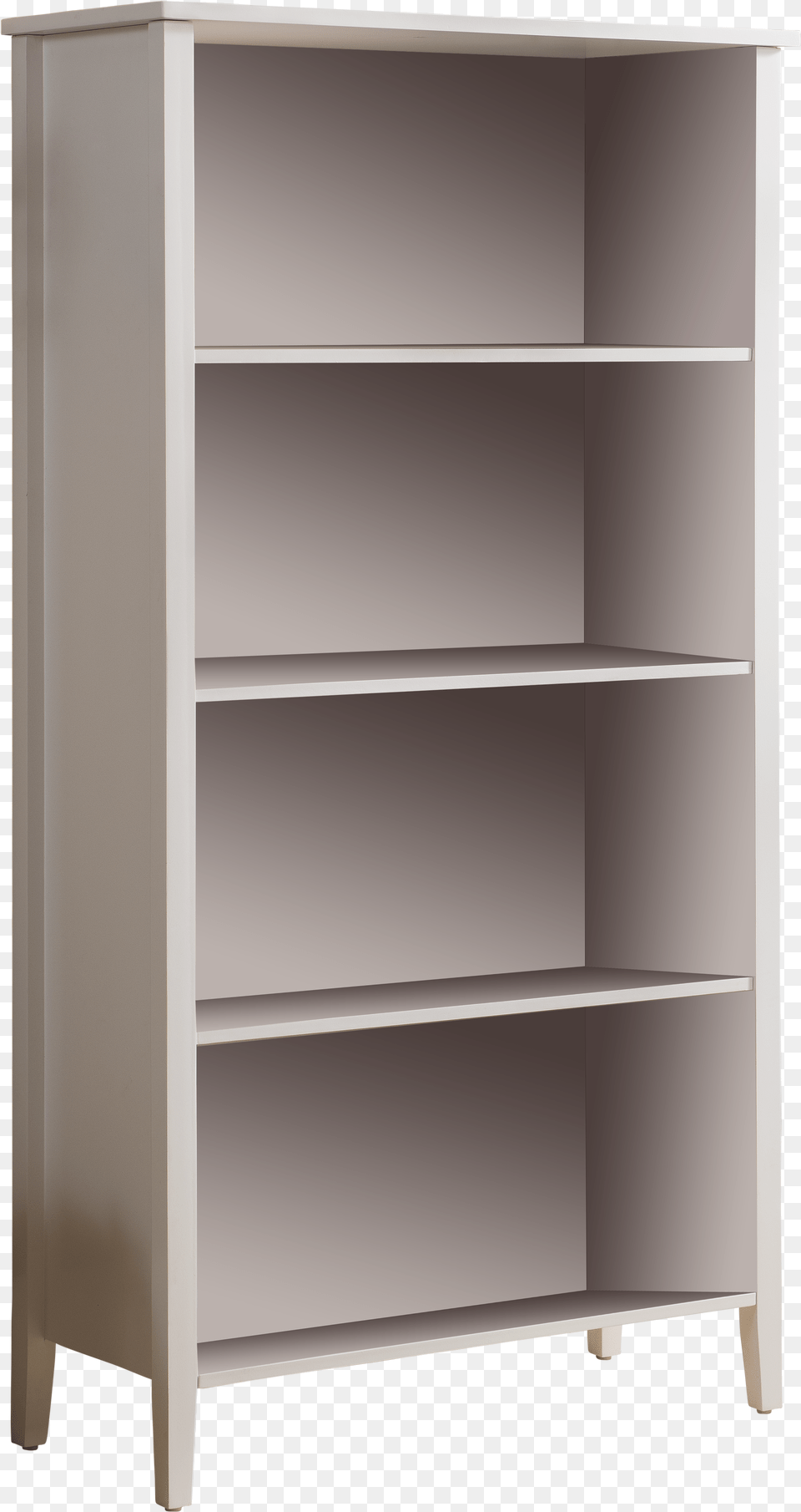 Daren White Wood Contemporary 4 Tier Shelf Kids Bookcase Shelf Free Transparent Png