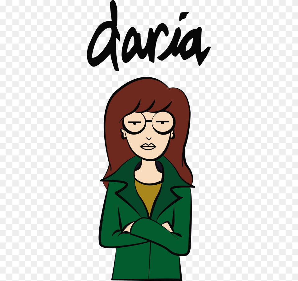 Daria Daria Mtv, Clothing, Coat, Adult, Person Png