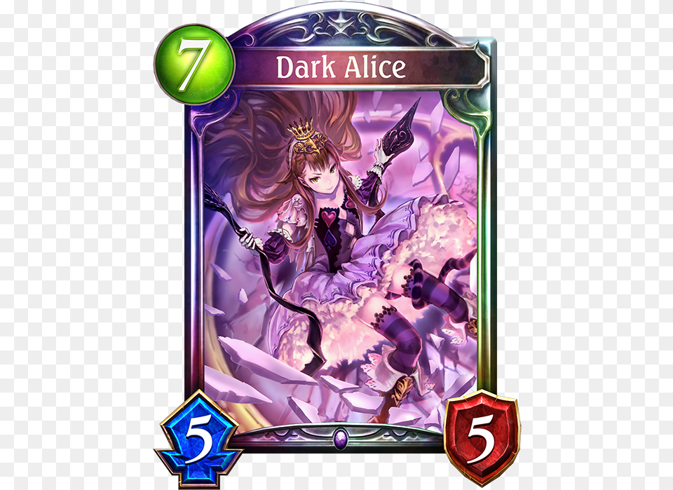 Dark Alice Ultimate Golem Shadowverse, Book, Comics, Publication, Person Png Image