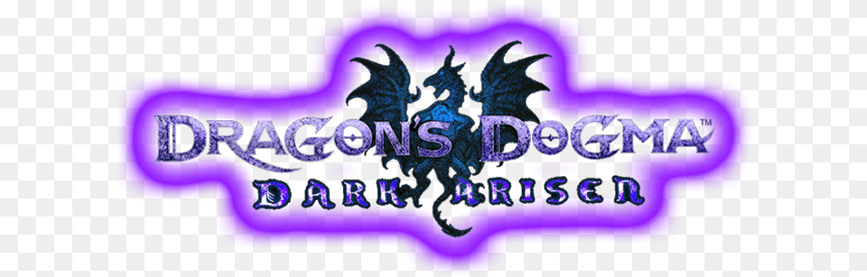 Dark Arisen Cursed Dragon Audio Dogma, Purple, Logo, Emblem, Symbol Free Png Download