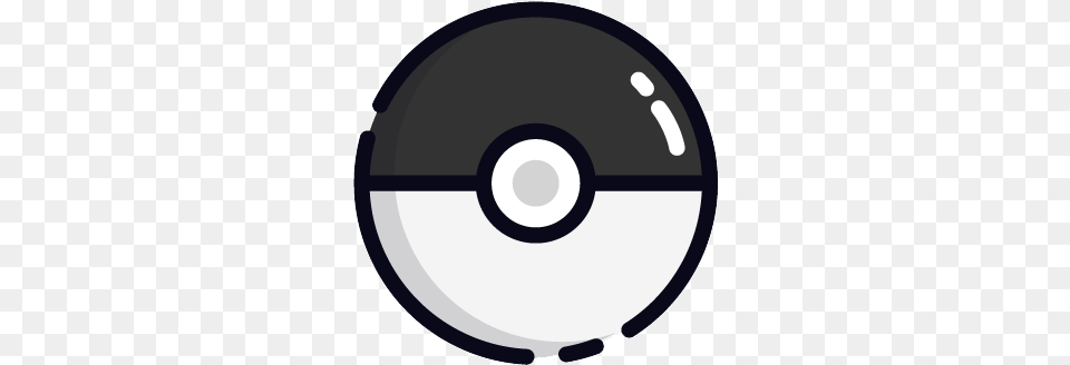 Dark Ball Pokemon Dark Ball, Disk, Dvd Free Png Download