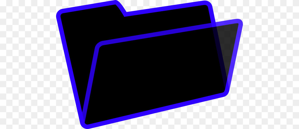 Dark Blue And Black Folder Clip Art, File, File Binder, File Folder, Blackboard Free Png Download
