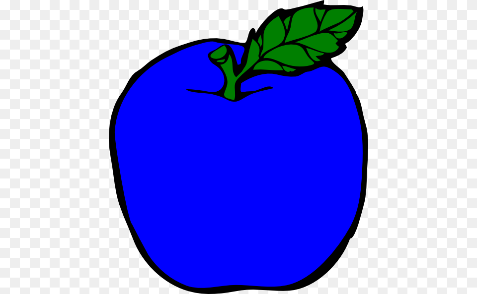 Dark Blue Apple Clip Art, Food, Fruit, Plant, Produce Png