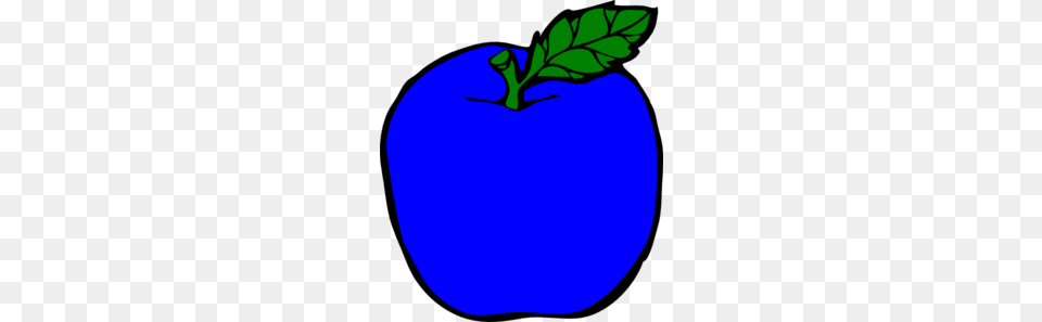 Dark Blue Apple Clip Art, Food, Fruit, Plant, Produce Png Image