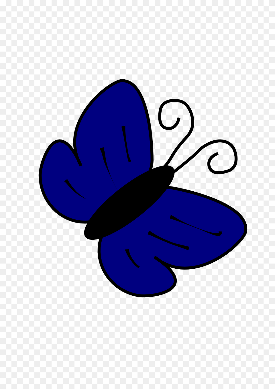 Dark Blue Clipart, Anemone, Flower, Plant, Silhouette Free Transparent Png