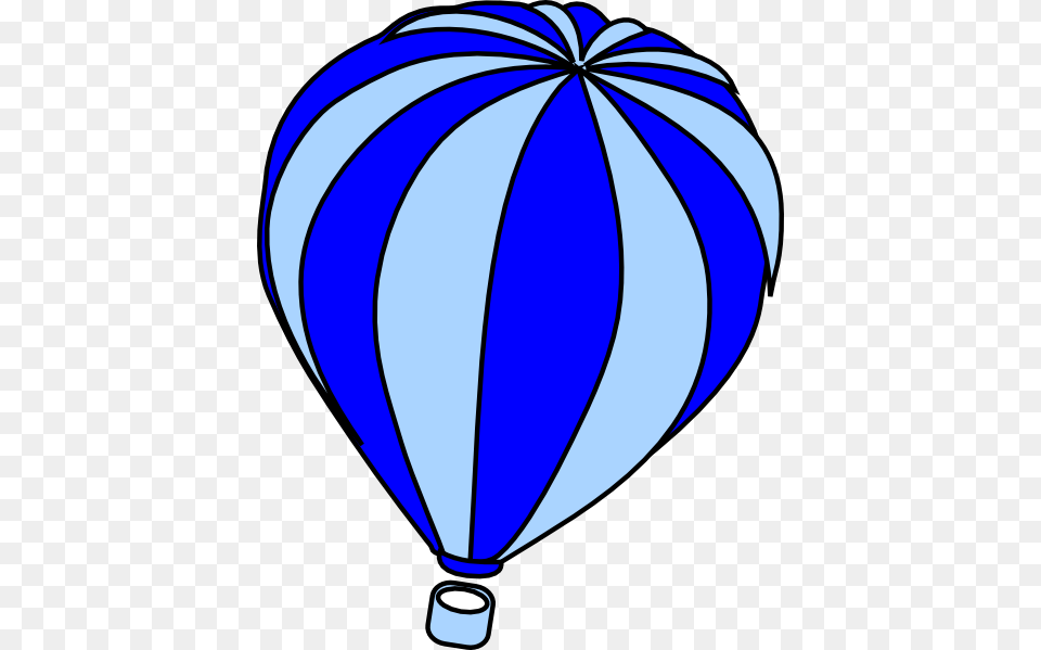 Dark Blue Clipart Blue Balloon, Aircraft, Transportation, Vehicle, Hot Air Balloon Free Png Download