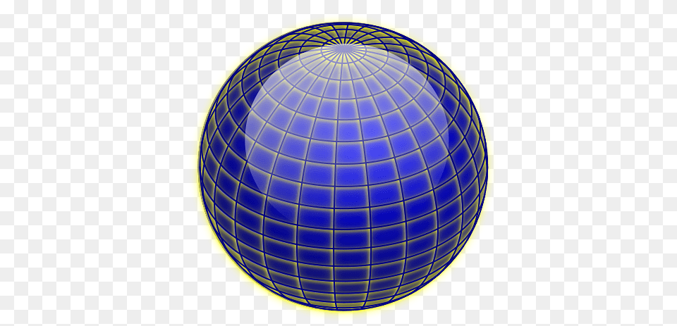 Dark Blue Globe With Lines, Sphere, Astronomy, Outer Space, Planet Png Image
