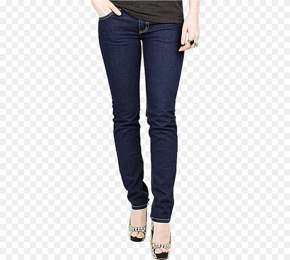 Dark Blue Jeans Girls, Clothing, Pants, Footwear, Shoe Png Image