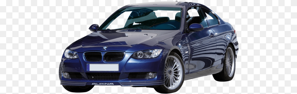 Dark Blue Metallic Bmw Alpina B7 Bi Turbo 2009 Transparent, Alloy Wheel, Vehicle, Transportation, Tire Free Png Download