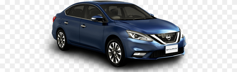 Dark Blue Nissan Sentra, Car, Sedan, Transportation, Vehicle Png