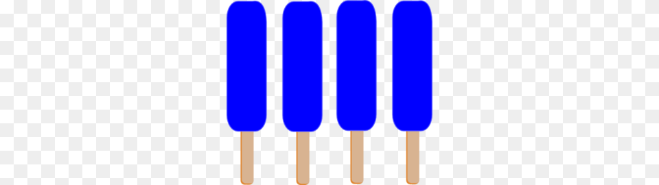 Dark Blue Single Popsicle Clip Art, Food, Ice Pop, Cream, Dessert Free Png Download
