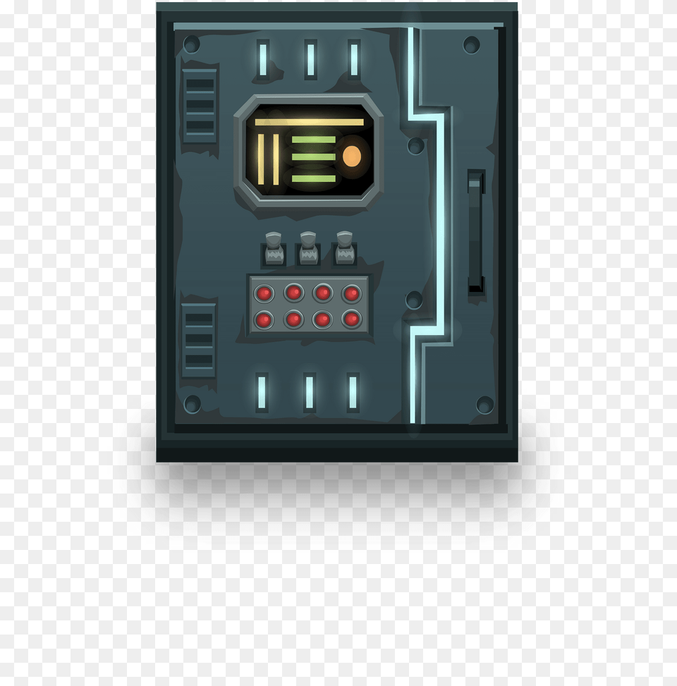 Dark Blue Spaceship Fantasy Door Clipart, Computer Hardware, Electronics, Hardware, Mailbox Png