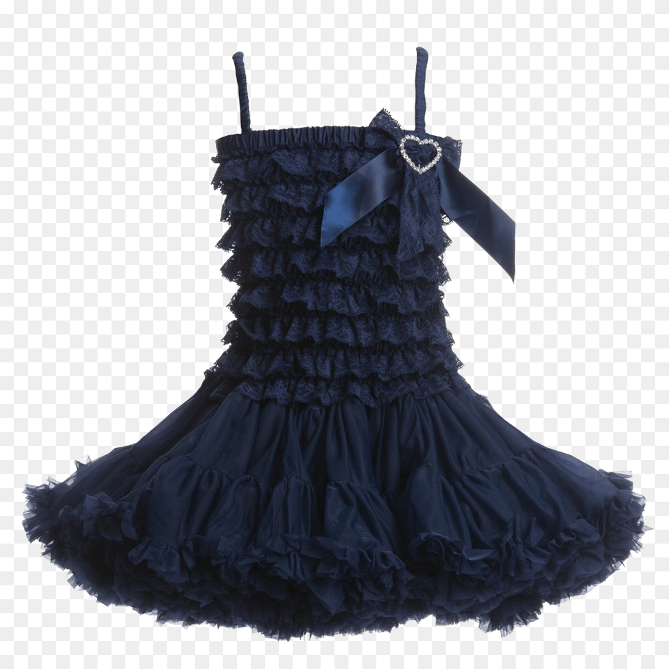 Dark Blue Tutu Dress Dress, Accessories, Formal Wear, Handbag, Clothing Png Image