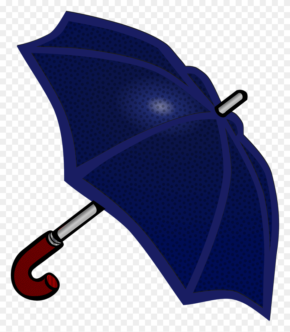 Dark Blue Umbrella Clipart, Canopy Png Image