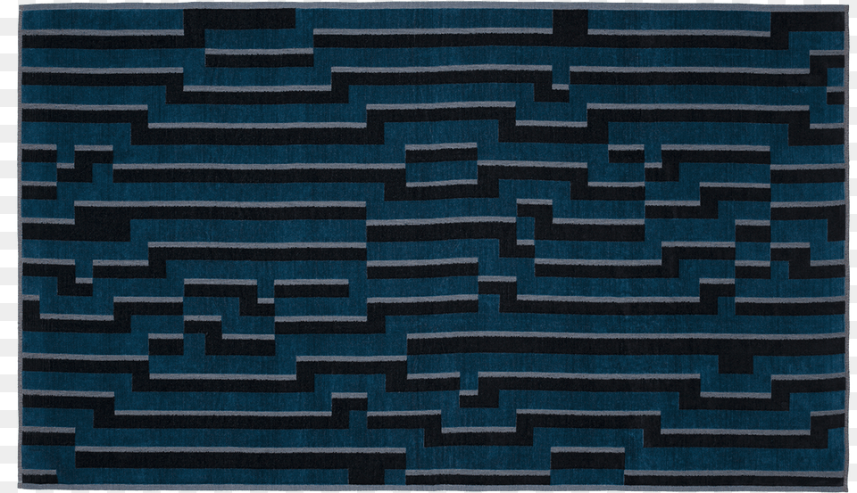 Dark Blue Waves Folded, Home Decor, Rug, Flag Free Transparent Png