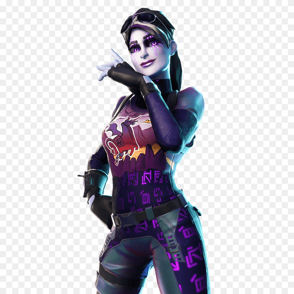 Dark Bomber Fortnite Skin Tracker, Clothing, Costume, Person, Adult Free Png