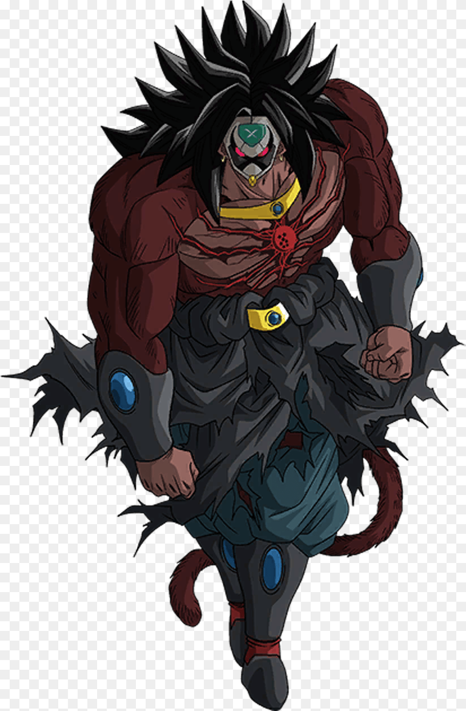 Dark Broly, Book, Comics, Publication, Person Png Image