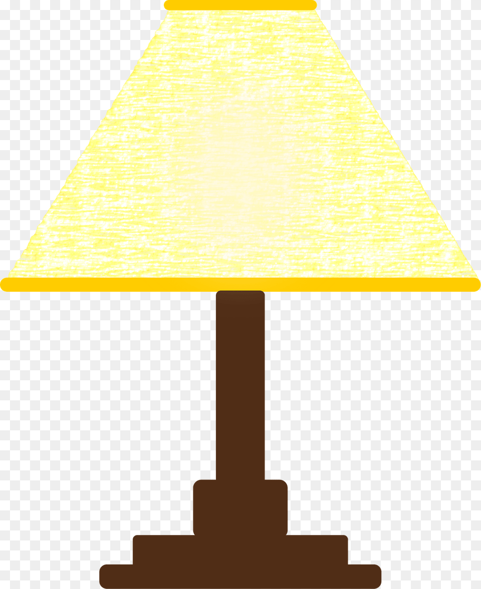 Dark Brown Lamp With White Lampshade Clipart, Table Lamp Free Transparent Png