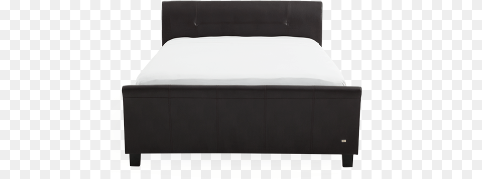 Dark Brown Queen Bed Bed Frame, Furniture, Crib, Infant Bed Png Image