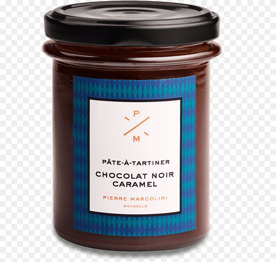 Dark Chocolate Caramel Spread Glass Bottle, Jar, Food, Jam, Can Free Png