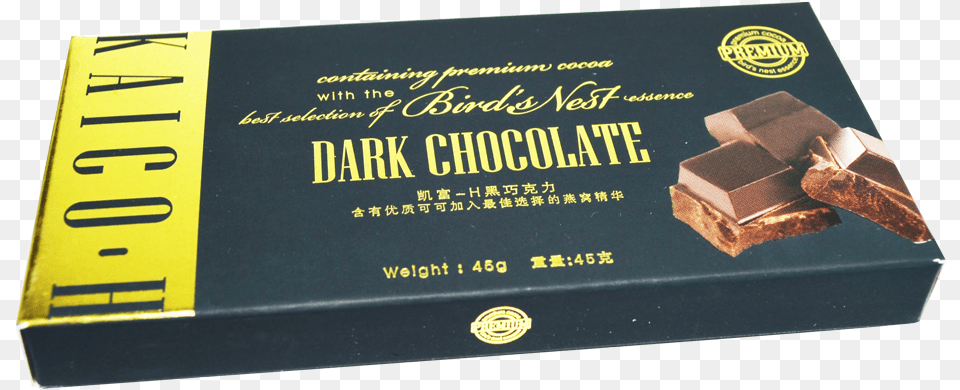 Dark Chocolate Chocolate, Dessert, Food, Cocoa, Box Png Image