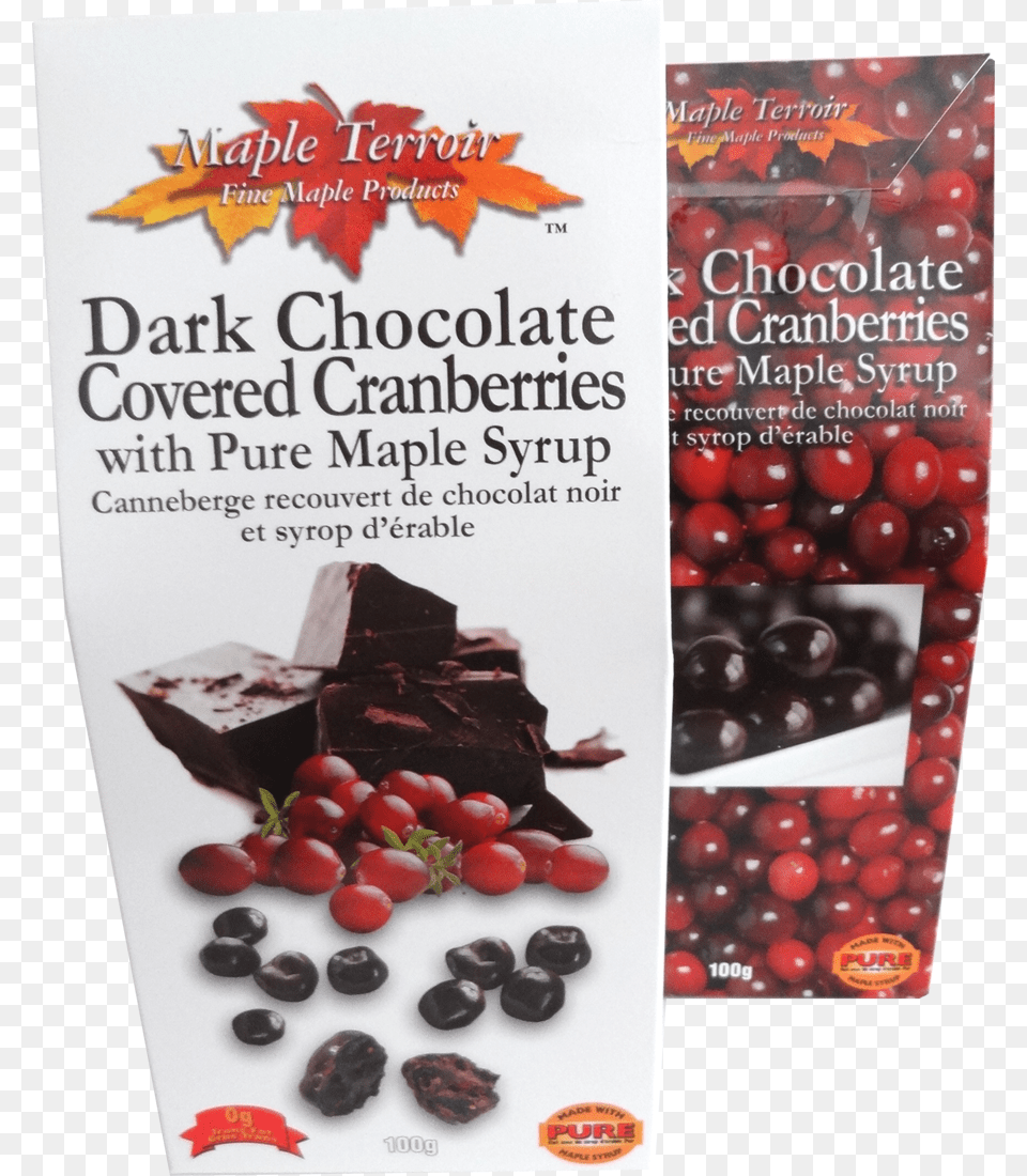Dark Chocolate Covered Cranberry Amp Canadian Maple Syrup Kittenberger, Food, Fruit, Plant, Produce Free Png