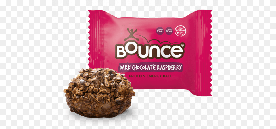 Dark Chocolate Raspberry From 19 Bounce Protein Bomb Energy Ball Hazelnut Cacao, Food, Sweets, Grain, Granola Free Png