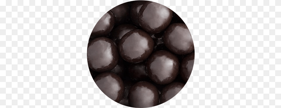 Dark Chocolate Triple Dipped Malt Balls Bonbon, Sphere, Food, Sweets, Fruit Free Png