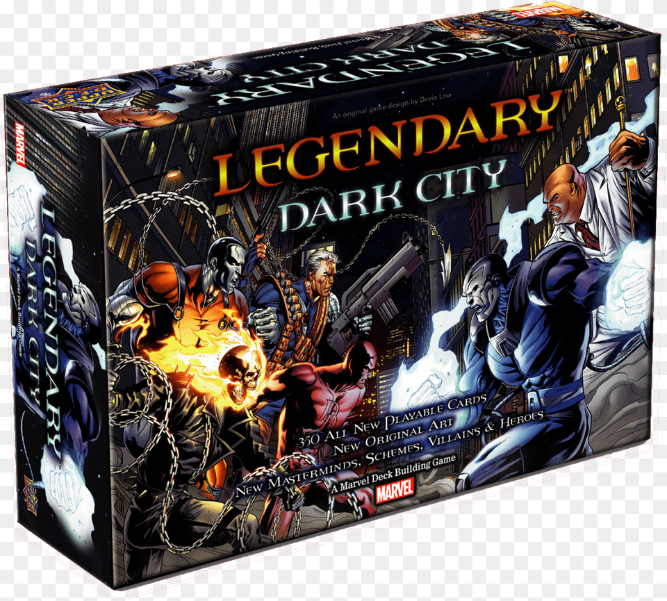 Dark City Legendary, Book, Publication, Adult, Person Free Png