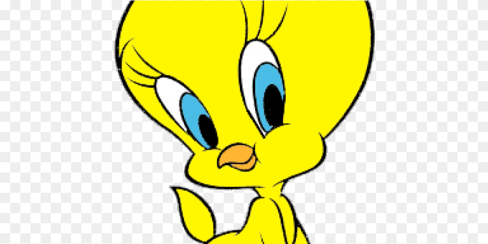 Dark Clipart Looney Tunes Tweety Bird Vector, Plant, Flower, Animal, Invertebrate Free Png Download