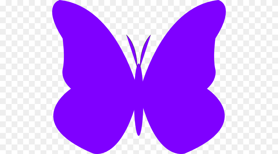 Dark Clipart Purple Butterfly Purple Butterfly Clipart, Animal, Fish, Sea Life, Shark Free Png Download