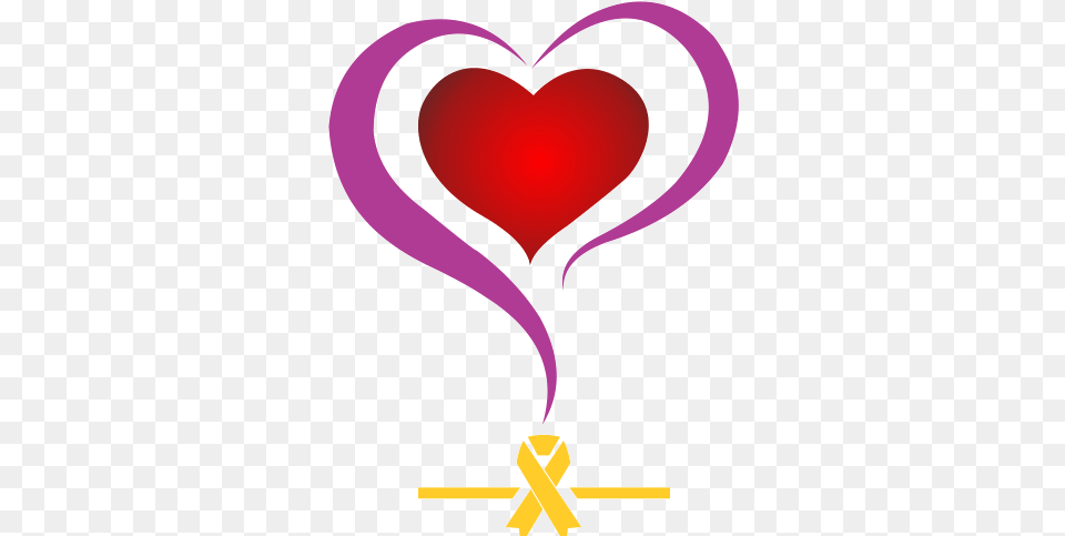 Dark Clipart Purple Heart Girly, Balloon, Aircraft, Transportation, Vehicle Png Image