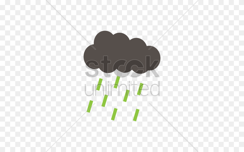 Dark Cloud And Rain Vector Image, Weapon Free Png Download