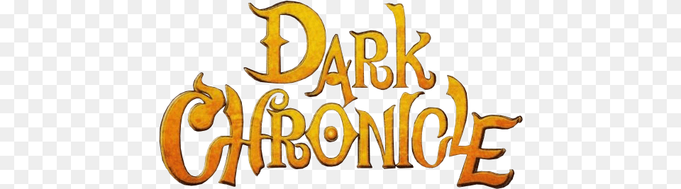 Dark Cloud Dark Chronicle Logo, Text, Bulldozer, Machine Free Png Download