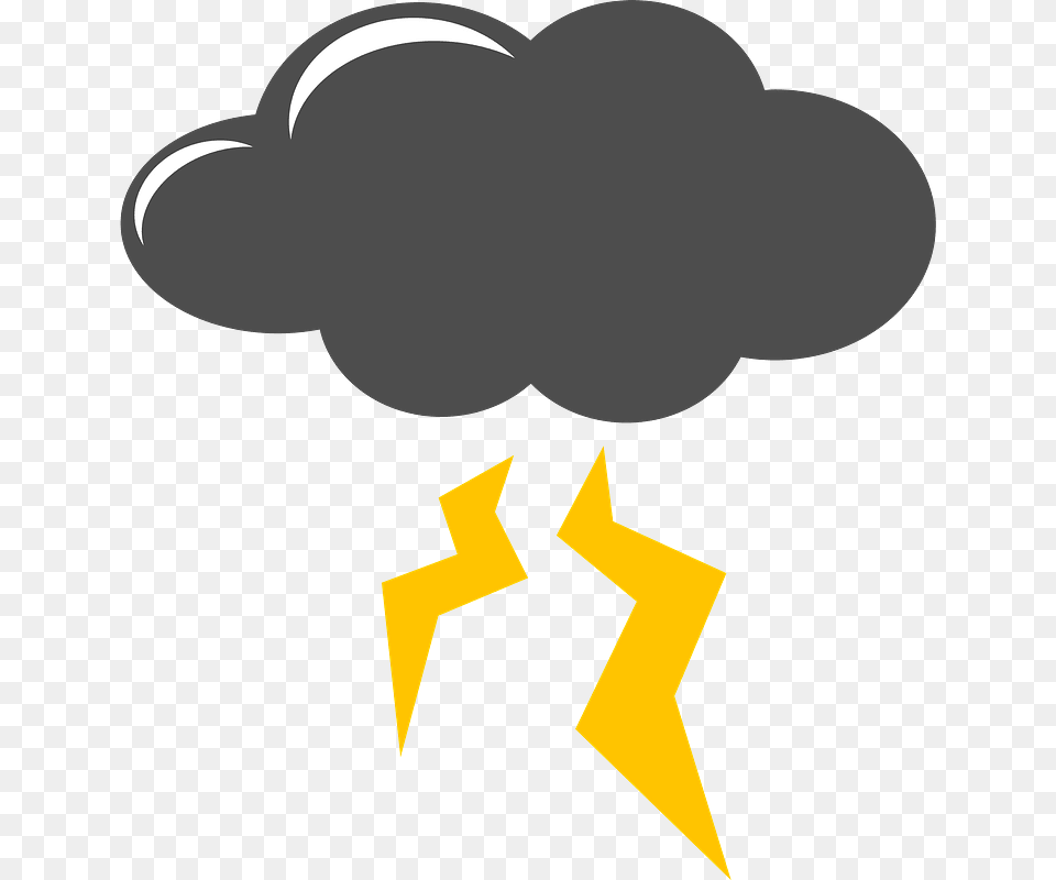 Dark Clouds Lightning Clipart, Body Part, Hand, Person Png