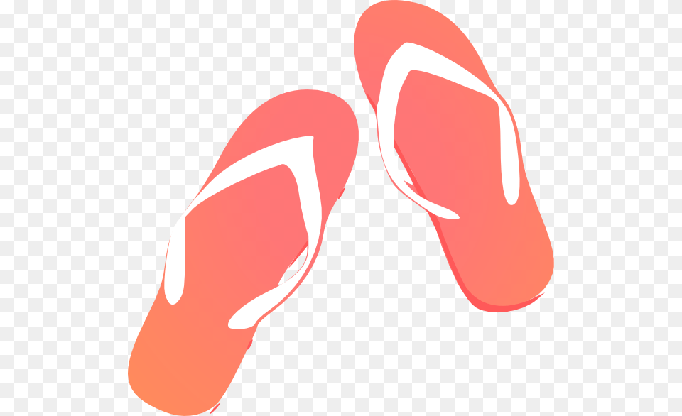 Dark Coral Flipflop Clip Art Cartoon Blue Flip Flops, Clothing, Flip-flop, Footwear, Food Png Image