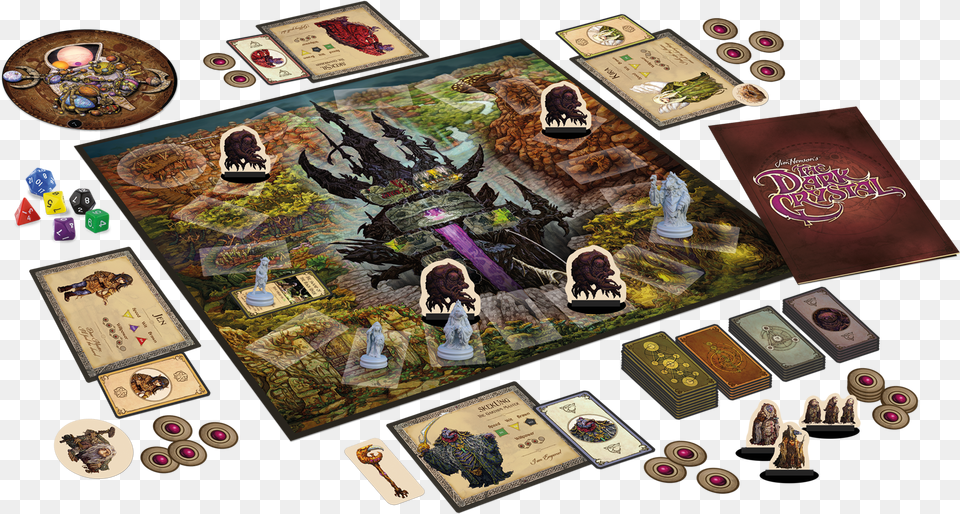 Dark Crystal Board Game Contents Jim Henson39s The Dark Crystal Board Game, Person Png Image