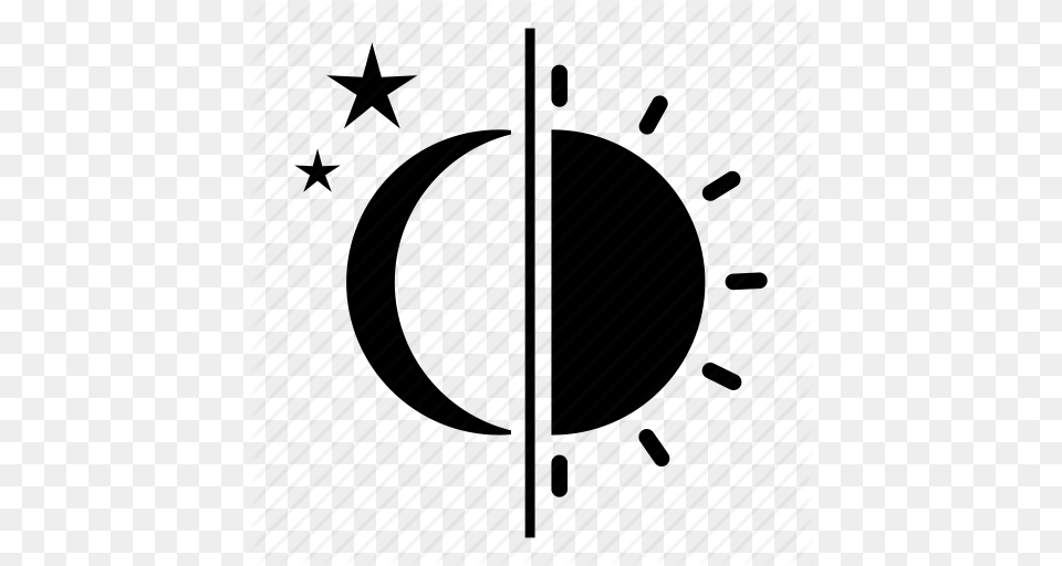 Dark Day Daynight Forecast Moon Night Sun Icon Png Image