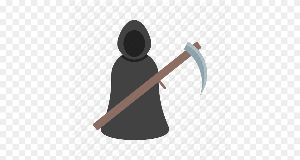 Dark Dead Death Ghost Hooded Scary Icon, Blade, Dagger, Knife, Weapon Png