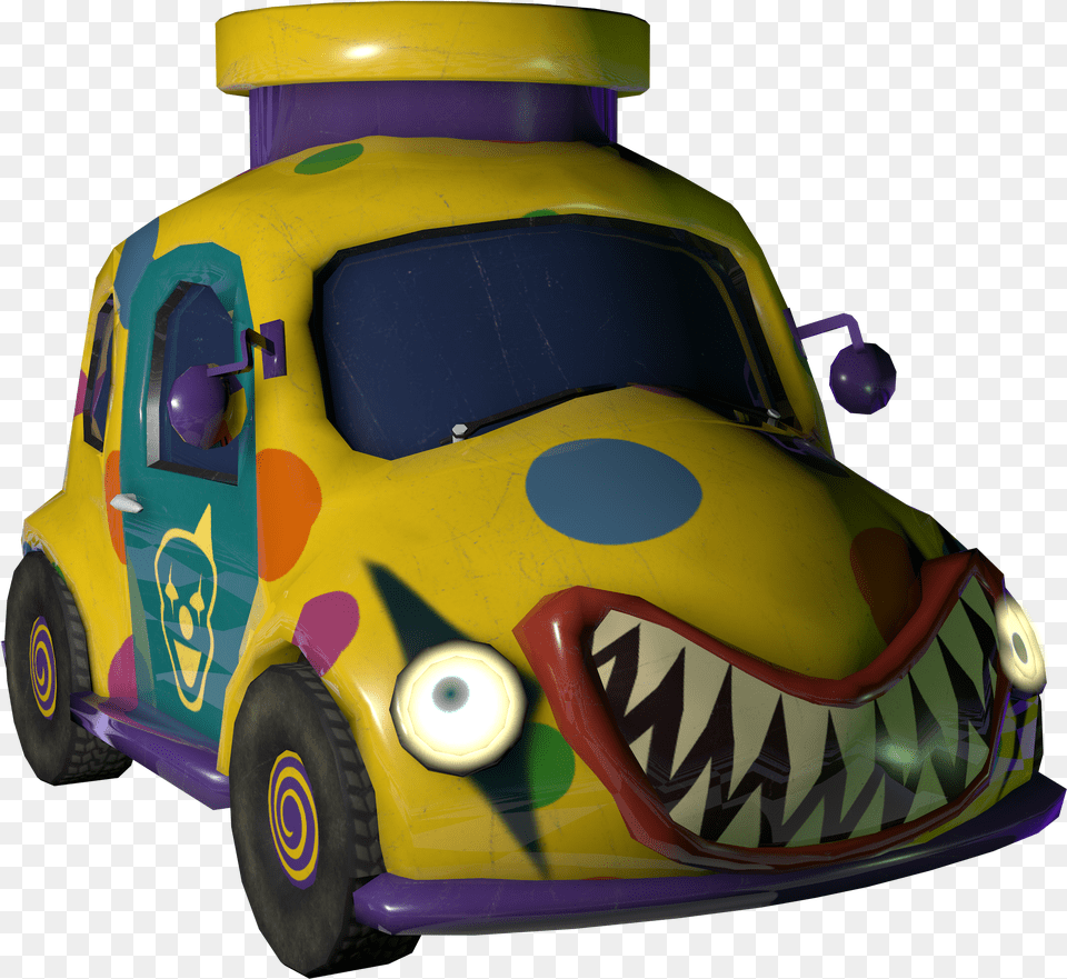 Dark Deception Wiki Dark Deception Crazy Carnevil Car, Transportation, Vehicle, Inflatable Free Transparent Png
