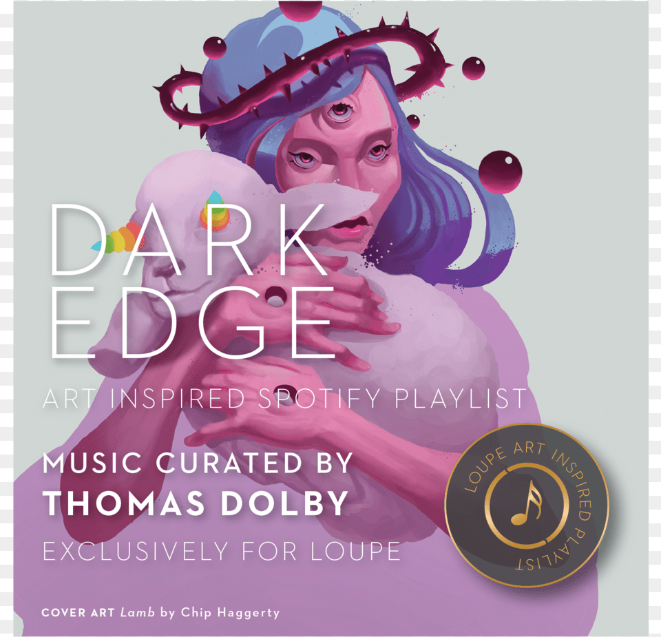 Dark Edge Thomas Dolby Spotify 01 Poster, Advertisement, Publication, Book, Adult Free Png Download